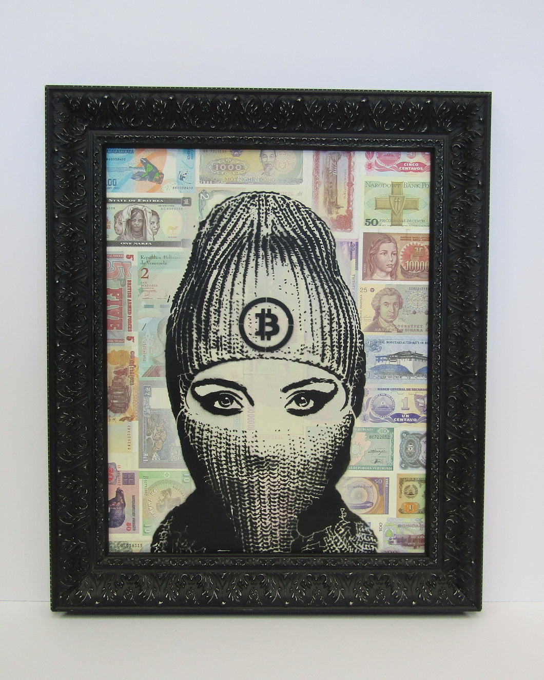 bitcoin over banknotes - 1 of 10