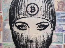 Load image into Gallery viewer, bitcoin over banknotes - 1 of 10
