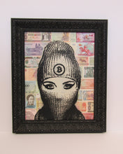 Load image into Gallery viewer, bitcoin over banknotes - 2 of 10
