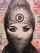 Load image into Gallery viewer, bitcoin over banknotes - 2 of 10

