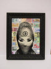 Load image into Gallery viewer, bitcoin over banknotes - 4 of 10
